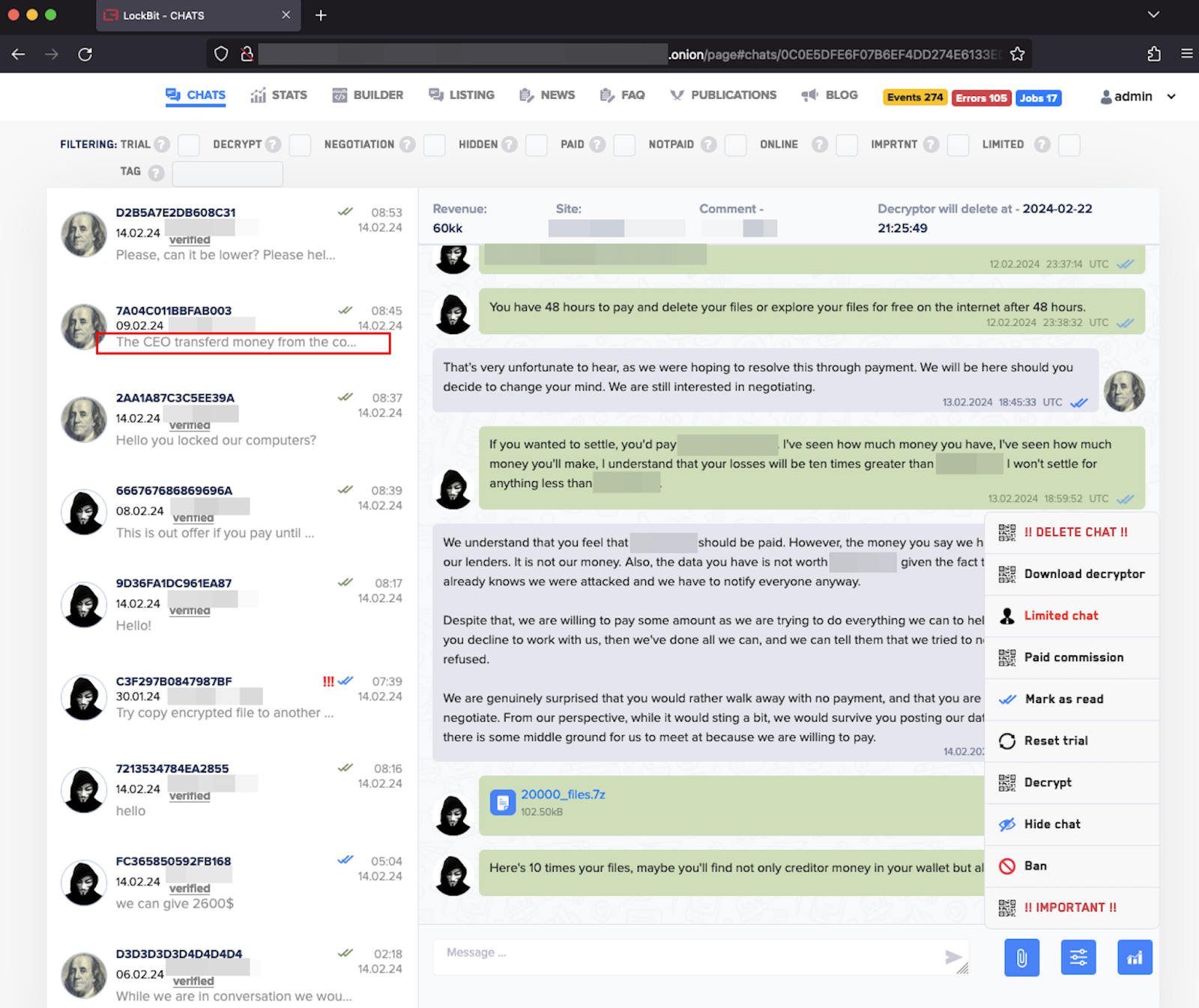 LockBit Dibobol: Data Internal dan Chat Korban Ransomware Tersebar